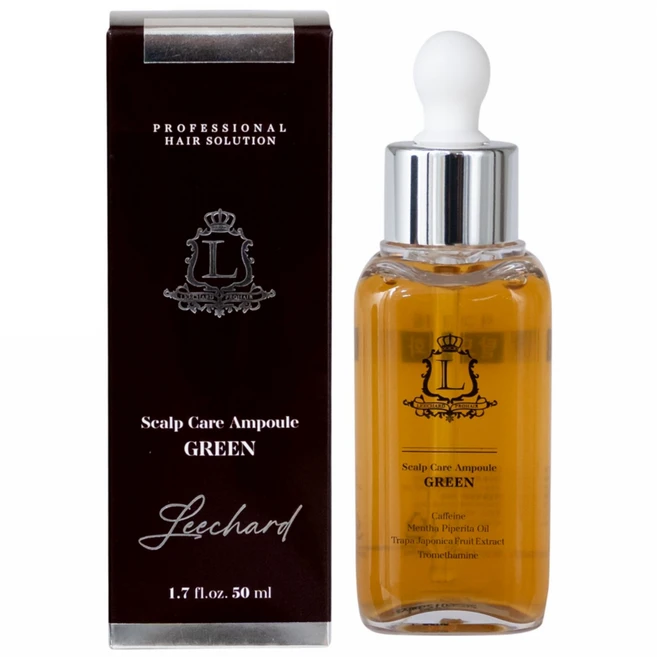 리챠드 그린 앰플 탈모완화 스칼프 두피진정 홈케어 두피탄력 유수분밸런스 50ml, 1개 - 쿠팡