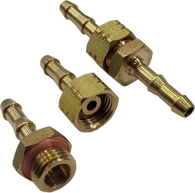 해성 호스연결 육각조 부품 농약 분무기 호스 니플 연결구 연결기, 1개, 6.5mm 육각조