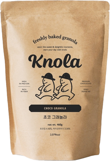 크놀라 초코 그래놀라 460g 리필용, 1개