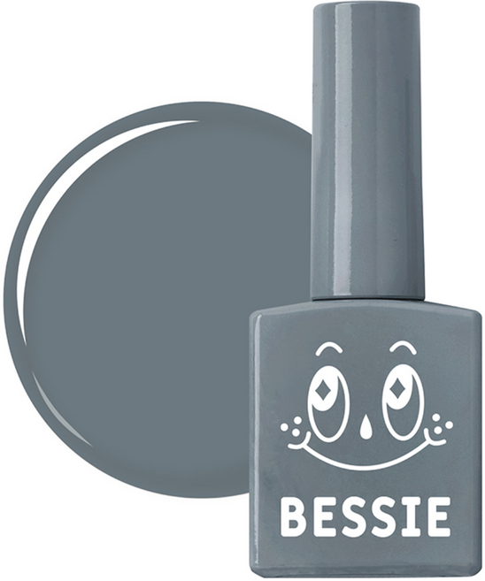 BESSIE 컬러 젤, M03 밀리터리 그레이, 11ml, 1개