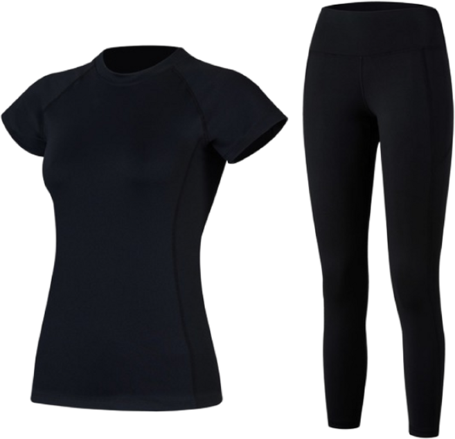 스피카 여성용 요가복 상하의 세트 SPA529503