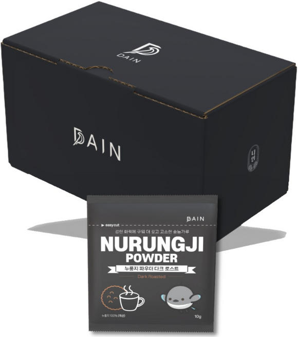 [1초 완성 화타식 누룽지차] 누룽지 파우더 화타 다크로스트 세번 구워 고소한 숭늉가루, 96개, 10g