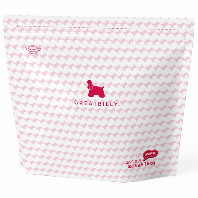 그래잇빌리 전연령 반려동물 오리지널E 프리미엄 소프트 사료, 가수분해연어, 1.5kg, 1개