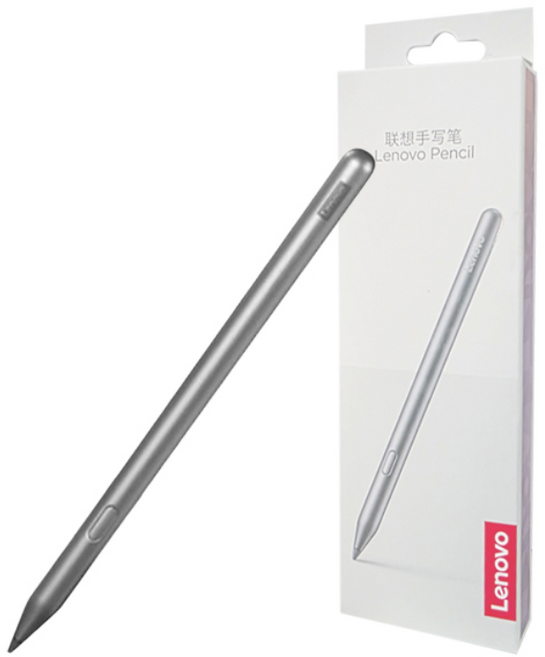 레노버 샤오신 탭 스타일러스 Pen Plus 충전식 블루투스 터치펜, 1개, 실버