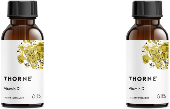 쏜리서치 비타민 D K2, 30ml, 2개