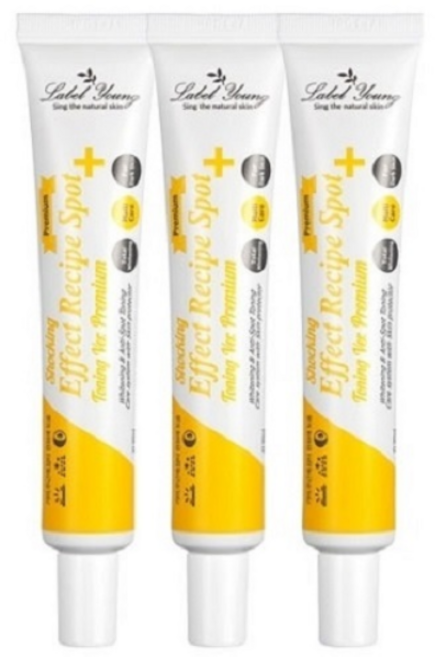 라벨영 쇼킹효과레시피 토닝 스팟, 30ml, 3개