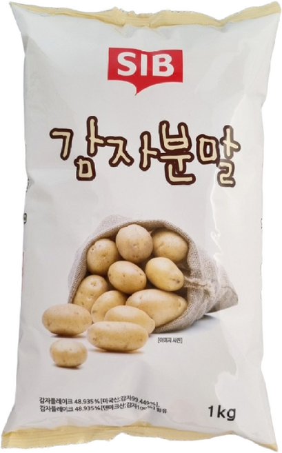 선인 감자분말, 1kg, 2개