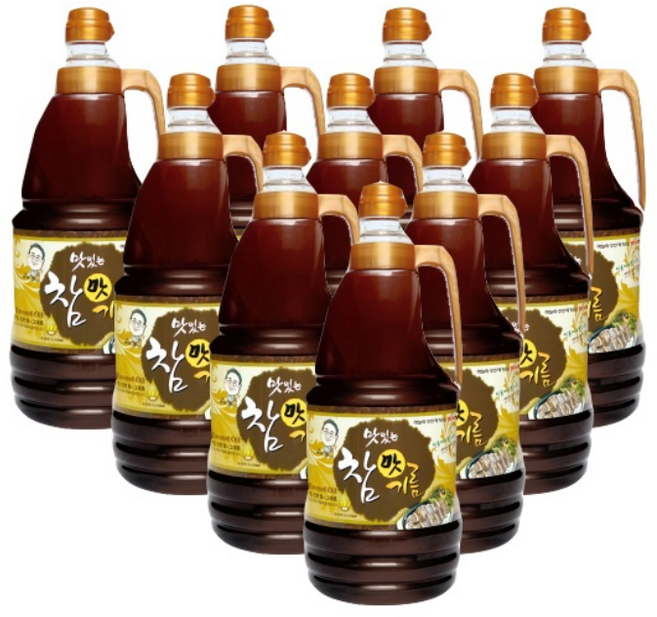 호재식품 [대용량 식당용 업소용]맛있는 참맛기름1.8Lx10, 10개, 1.8L