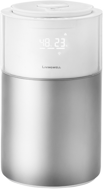 [NEW 25년형] 리빙웰 복합식 가습기 대용량 8L 가열 UV살균 위생 아기 신생아 아이 안심 스텐 HU800