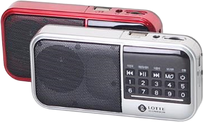 롯데알미늄 핑키 15 라디오 170g, PINGKY-15, 레드