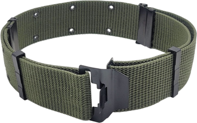 국산 건일 폭넓은 밀리터리 탄띠 군용벨트 버클 요대 등산 아웃도어 공구 벨트, 철재 고리 버클, 1개