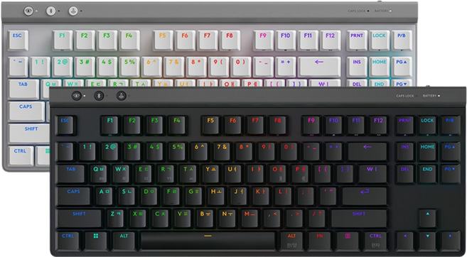 로지텍코리아 로지텍G G515 LIGHTSPEED TKL 무선 게이밍 키보드, G515 Linear 블랙