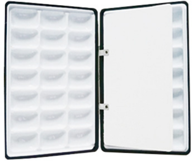 [메이크업 국가자격증 실기] 메이크업 공파레트 믹싱 파레트 분장 파레트, 1개