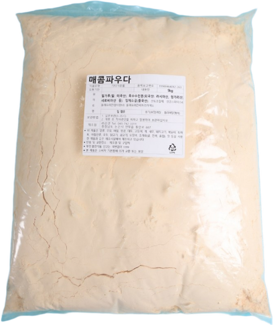 상경식품 후라이드 치킨파우더 매콤파우더 5KG 매운맛, 1개