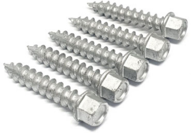 육각 직결 피스 스크류 목재용 방부목 나사 봉지판매, 14X250(30개), 1개