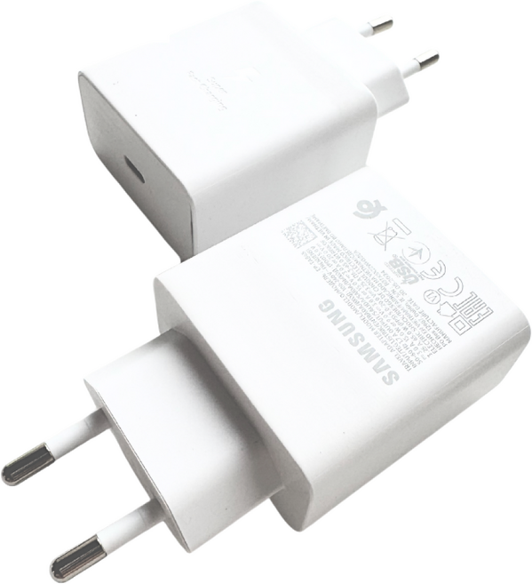 삼성 정품 해외용 F형플러그 프리볼트 GAN 65W 어댑터 C타입 태블릿 노트북충전기 갤럭시북 EP-TA865, 화이트