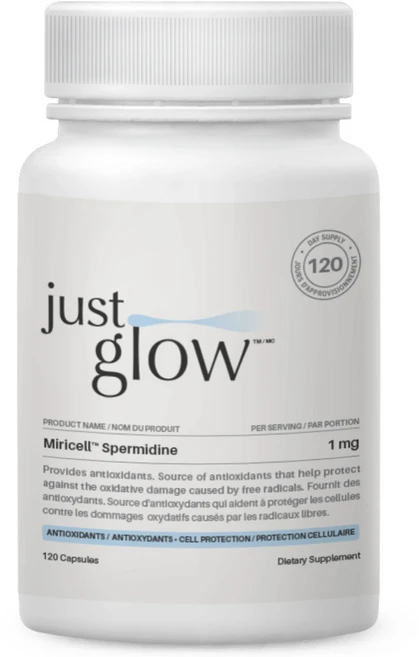 저스트글로우 Miricell 스페르미딘 1mg, 1개, 120정 - 쿠팡