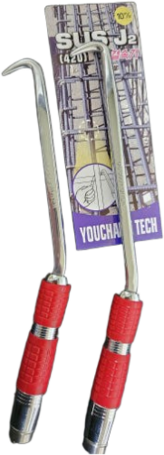 국산 SJ 300mm 철근결속핸들 철근결속기 갈고리 하카, 1개