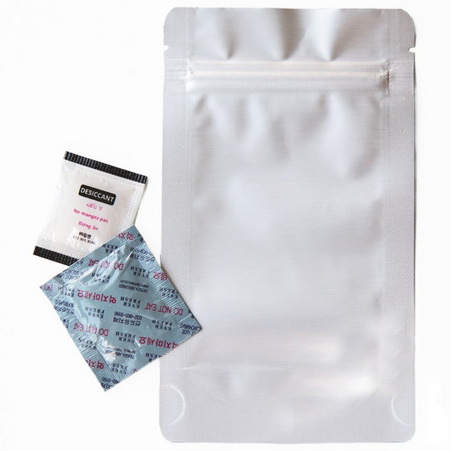 사료 소분 키트 ( 산소흡수제 + 실리카겔 + 은박봉투 ), 1100ml, 10개