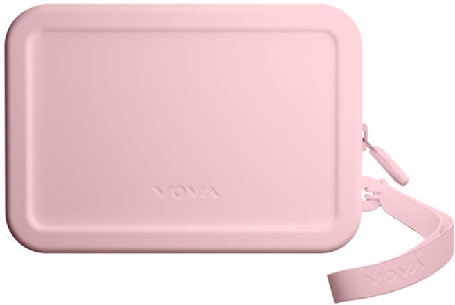 보바 실리콘 파우치, 1개, 핑크