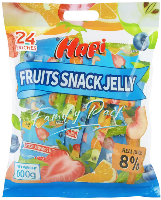후르츠 스낵 젤리, 1개, 600g