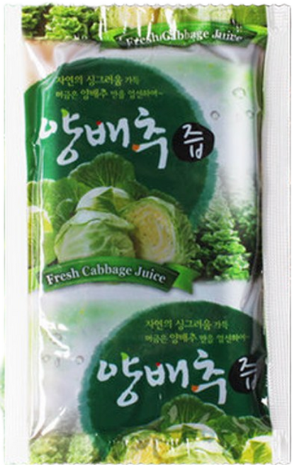 깜짝세일 100% 순수 양배추즙100포, 100ml × 100개, 100개, 100ml