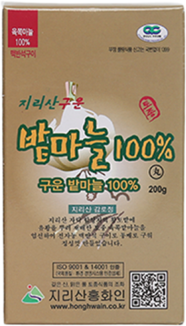 국산 구운밭마늘100%환 구운밭마늘환 200g, 1개
