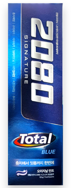 애경 2080 시그니처 토탈블루 치약, 2개