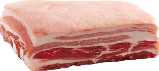 [포정해우] 한돈 미박삼겹살 수육용 냉장 (수육보쌈용 김장보쌈용), 1개, 1kg