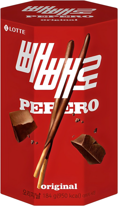 빼빼로 오리지널, 184g, 1개