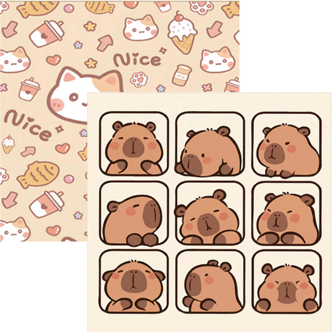 투웨이브 매직 파우치 도시락 화장품 다용도 보자기 1+1