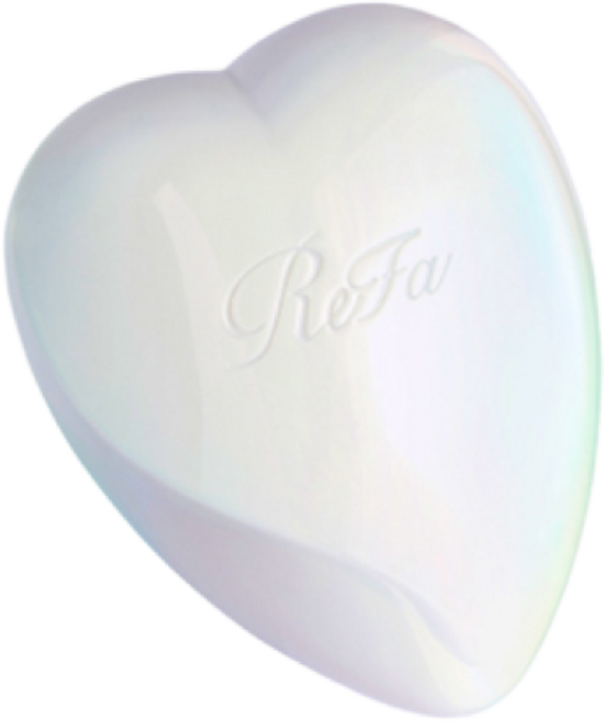 리파 하트 브러시 ReFa HEART BRUSH, 오로라화이트, 1개
