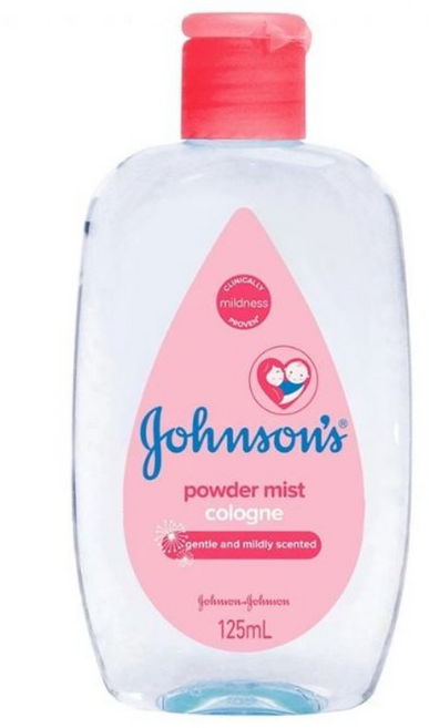 존슨즈베이비 샤워 코롱 125ml 대용량, 파우더 미스트, 1개
