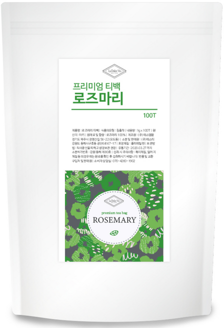 라돌체비타 로즈마리 삼각티백, 1g, 100개입, 1개