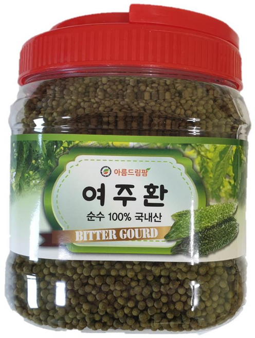 국내산 무첨가 여주환, 1개, 1kg