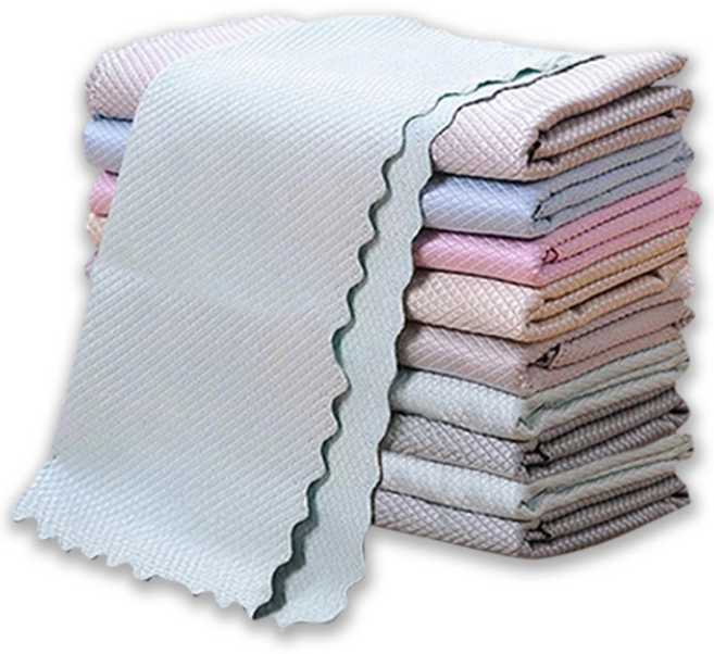 [초흡수력] 항균테스트 완료한 주방 얼띵스 올 클린 다이아 행주, 10개