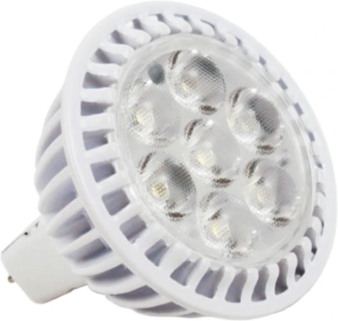 더쎈 LED 할로겐 MR16 램프 7W, 5개, 전구색 - 쿠팡