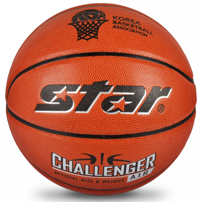 스타스포츠 농구공 점보매직 뉴점보 챌린저에어 5호 6호 7호, 오렌지/7호, 1개