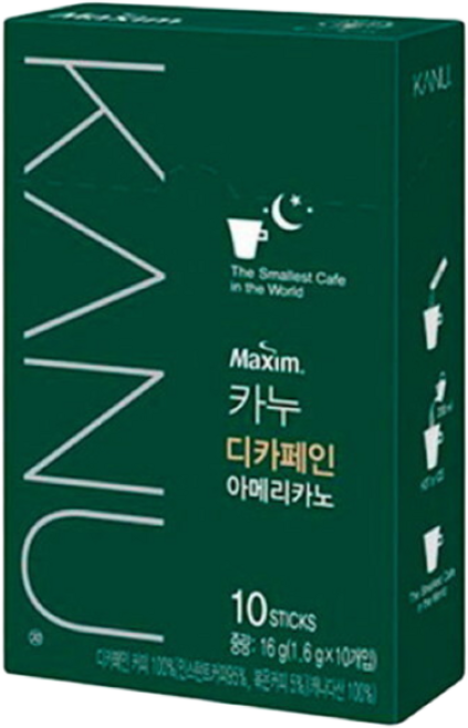 카누 미니 디카페인 아메리카노, 1.6g, 10개입, 4개