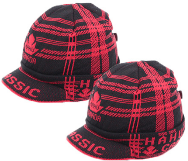 하후 국산 니트 방한 모자 2개 세트