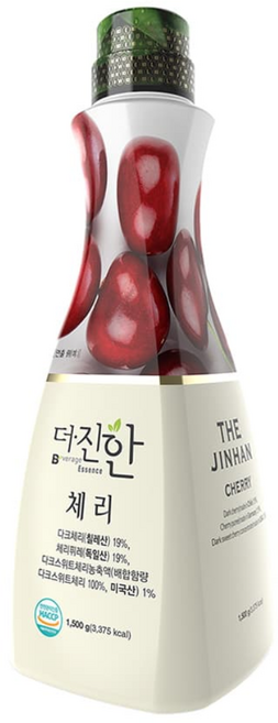 더진한 체리 농축액 에이드 시럽, 1개, 1.5kg