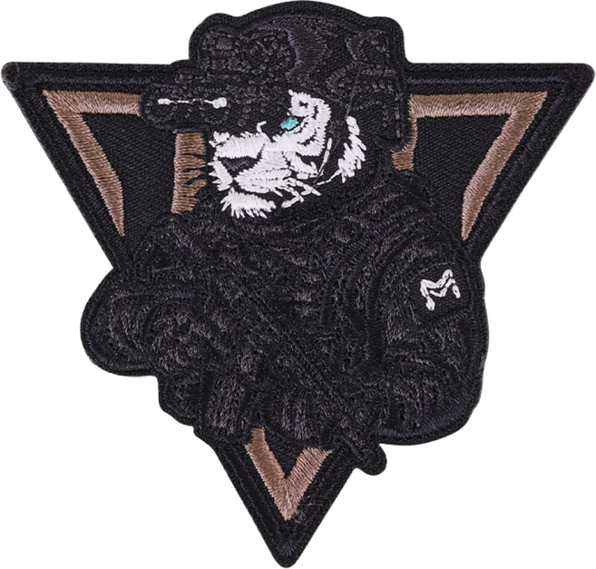 M&T V1 Taekho Night Vision - 군인 굿즈 호랑이 패치 김택호 중사 밀리터리 패치 와펜 자수 벨크로