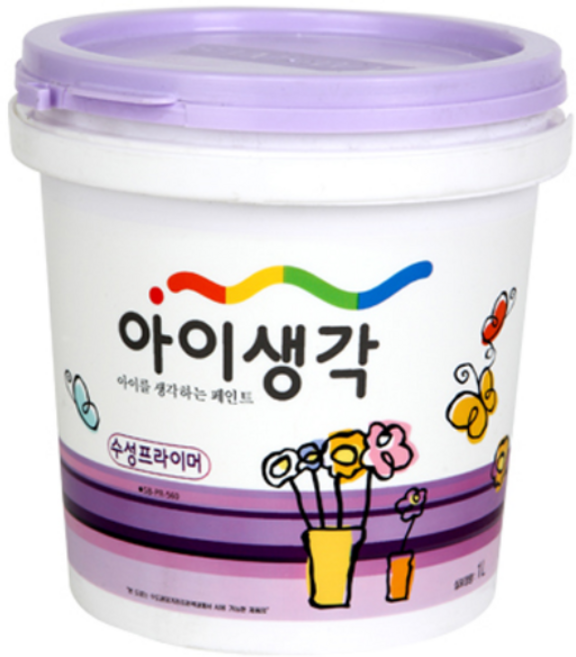 삼화페인트 친환경 아이생각 수성프라이머, 투명, 1개