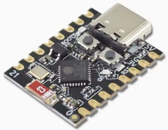 ESP32 Super Mini ESP32-C3 초소형 개발보드 핀헤더 옵션, 1개, ESP32-C3(핀헤더 미납땜)