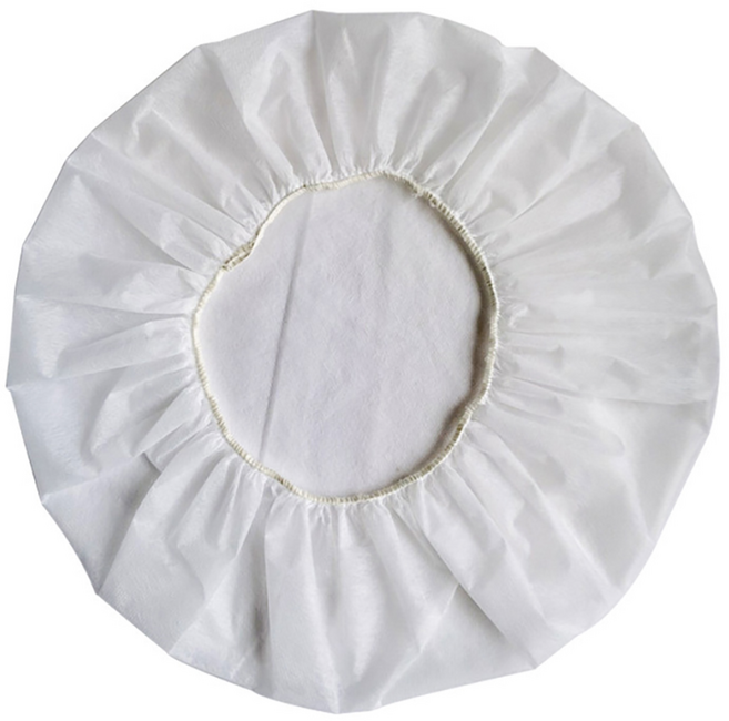 심비오시스 일회용 위생모 라운드캡 고급형, 100개, 화이트