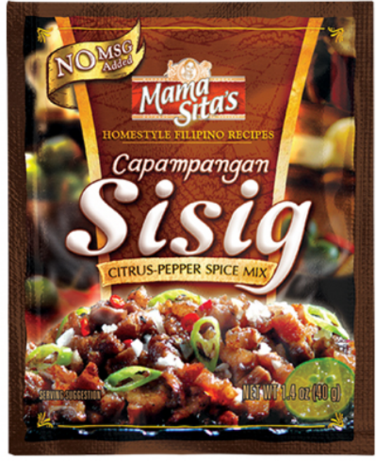 Mamasita's Sisig Citrus-Pepper Spice Mix 마마시타스 시식 시트러스페퍼스파이시 믹스, 40g, 1개