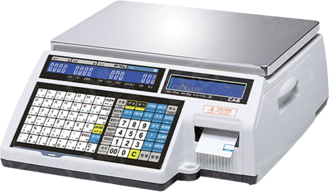카스 개체이력 라벨저울 CL5500 저울세팅 무료서비스, 1개, CL5500N-30kg 벤치형