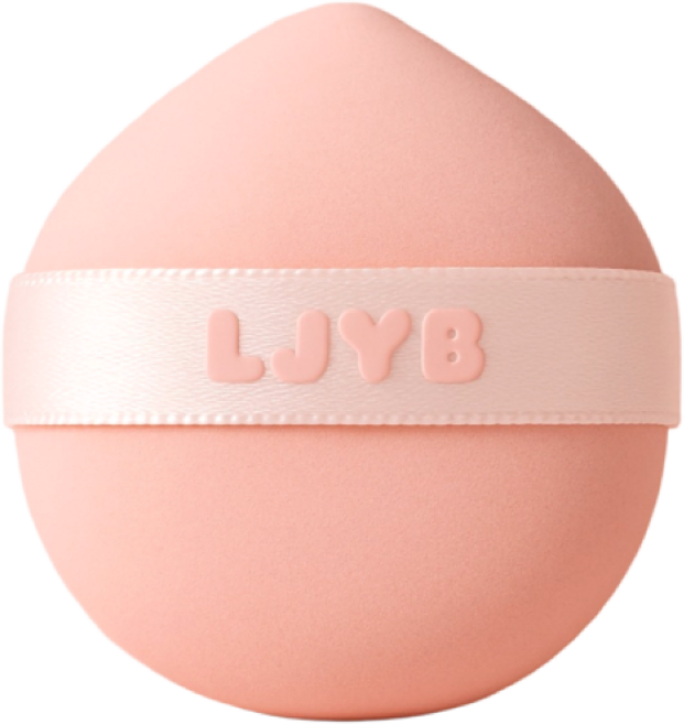 엘제이와이비 쫀쫀 밀착 화잘먹 뚱방울퍼프, 3개, 핑크