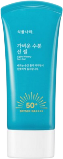 식물나라 산소수 라이트 선 젤, 1개, 60ml