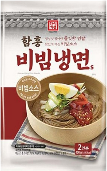 [한성식품] 함흥비빔냉면 400g, 900g, 1개
